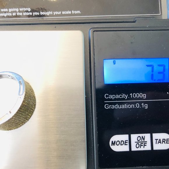 Unique Micro Pave set Yellow Citrine Men's Sterling Silver Ring Sz. 10 - 7.3 Gm - Picture 16 of 16